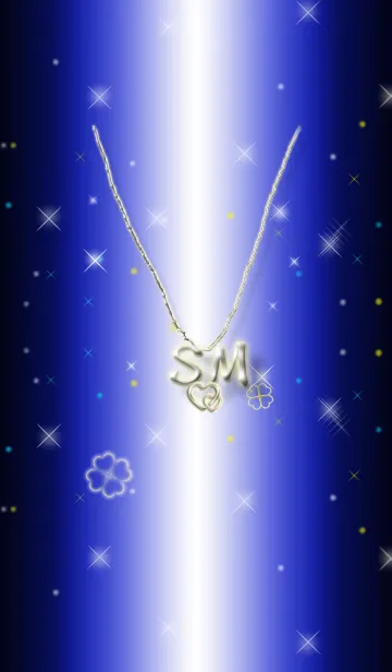 [LINE着せ替え] イニシャル S＆M(運気を上げる着せ替え3)の画像1