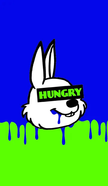 [LINE着せ替え] ハングリー ラビット カラー 3の画像1