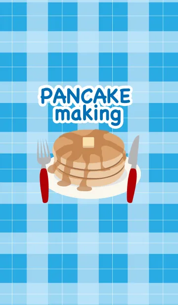 [LINE着せ替え] パンケーキの作り方の画像1