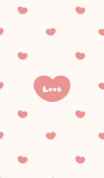 [LINE着せ替え] Love -Small Heart 18-の画像1
