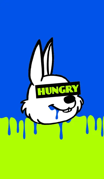 [LINE着せ替え] ハングリー ラビット カラー 2の画像1