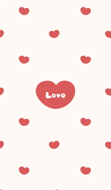 [LINE着せ替え] Love -Small Heart 19-の画像1