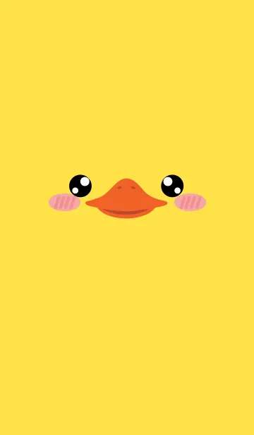 [LINE着せ替え] Face Duck (simple) (jp)の画像1