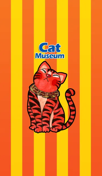 [LINE着せ替え] Cat Museum 09 - Pride Catの画像1