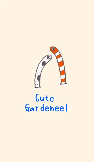 [LINE着せ替え] チンアナゴ＆ニシキアナゴの画像1