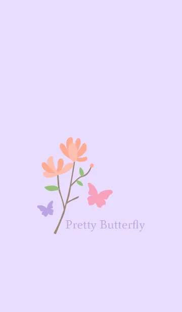 [LINE着せ替え] Pretty Butterflyの画像1