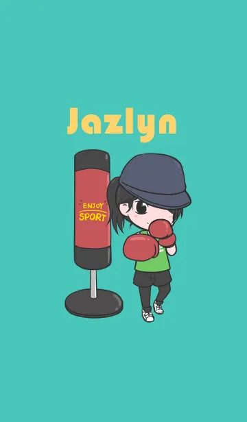 [LINE着せ替え] Jazlyn ( sport )の画像1