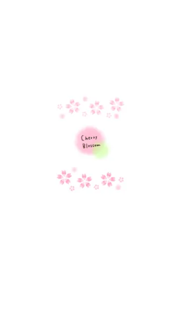 [LINE着せ替え] ふんわり桜。水彩。の画像1