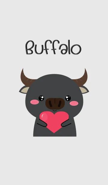 [LINE着せ替え] Simple Pretty Buffalo Theme (jp)の画像1