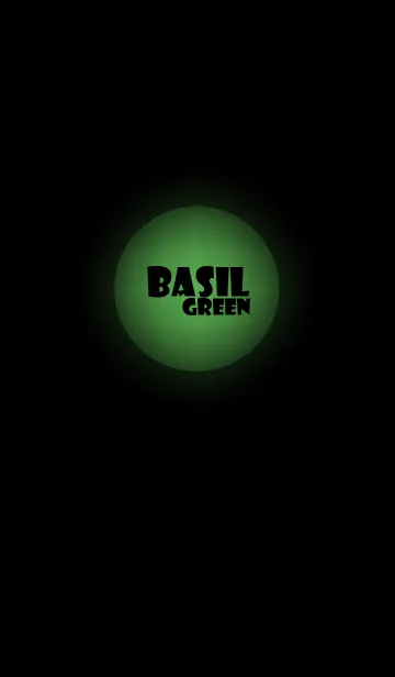 [LINE着せ替え] Simple Basil Green Light Theme (jp)の画像1