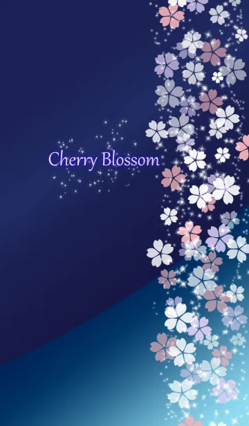 [LINE着せ替え] 桜 Cherry Blossom*navyの画像1