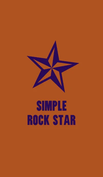[LINE着せ替え] シンプル ロック スター 3の画像1