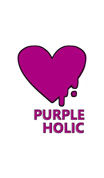 [LINE着せ替え] PURPLE HOLIC HEARTの画像1