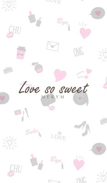 [LINE着せ替え] Love so sweet 6 -MEKYM-の画像1