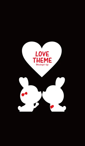 [LINE着せ替え] LOVE THEME REPRINT.の画像1