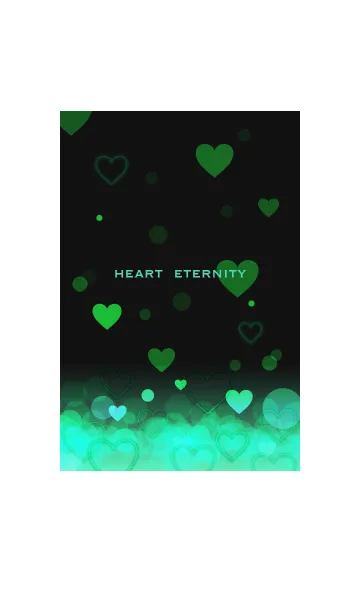 [LINE着せ替え] heart eternity greenの画像1