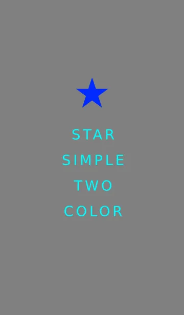 [LINE着せ替え] スター シンプル 2カラー 2の画像1
