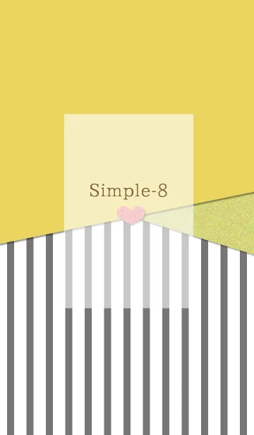 [LINE着せ替え] Simple 8の画像1