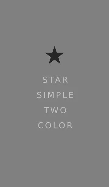 [LINE着せ替え] スター シンプル 2カラー 6の画像1