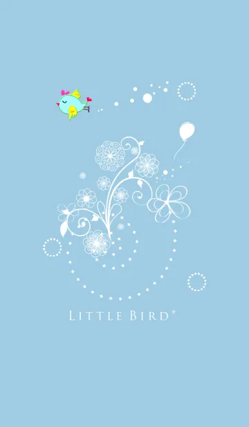 [LINE着せ替え] artwork_Little bird-4の画像1