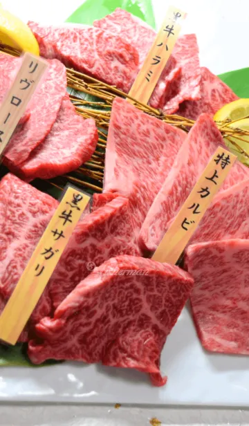 [LINE着せ替え] 贅沢な肉を食う！の画像1