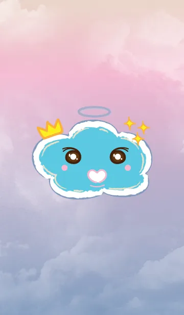 [LINE着せ替え] Angel Cloudの画像1