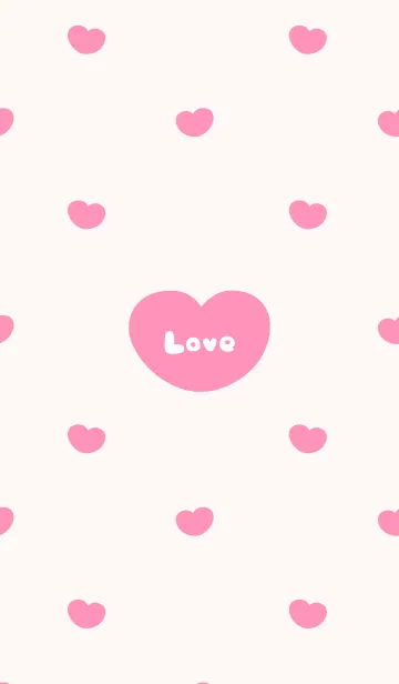 [LINE着せ替え] Love -Small Heart 23-の画像1