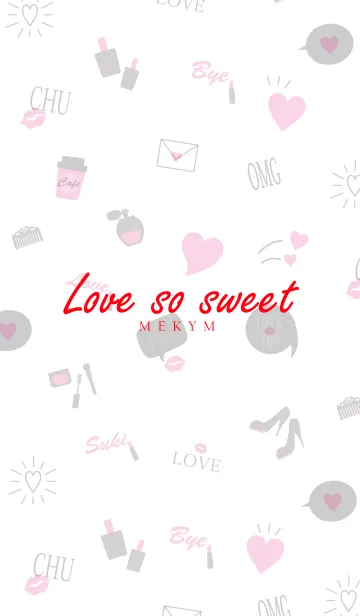 [LINE着せ替え] Love so sweet 7 -MEKYM-の画像1