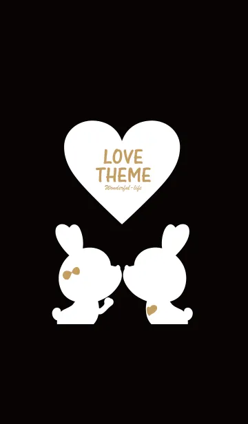 [LINE着せ替え] LOVE THEME REPRINT 4.の画像1