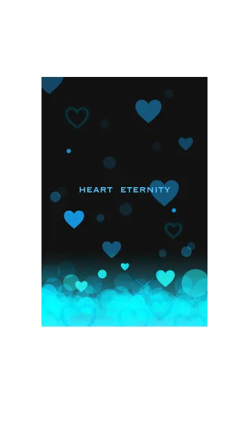 [LINE着せ替え] heart eternity blueの画像1