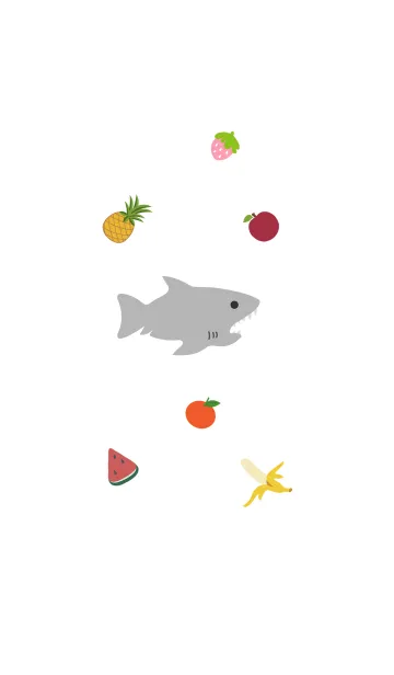 [LINE着せ替え] サメの果実の画像1