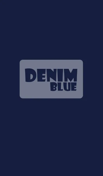 [LINE着せ替え] denim blue theme (jp)の画像1