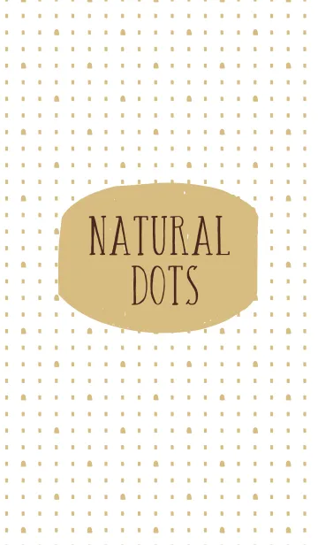 [LINE着せ替え] NATURAL DOTSの画像1