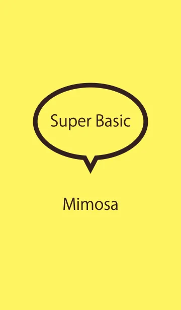 [LINE着せ替え] Super Basic Mimosaの画像1