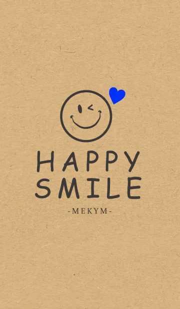 [LINE着せ替え] HAPPY SMILE KRAFT 15 -HEART-の画像1