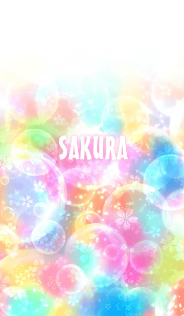 [LINE着せ替え] SAKURA bubbleの画像1