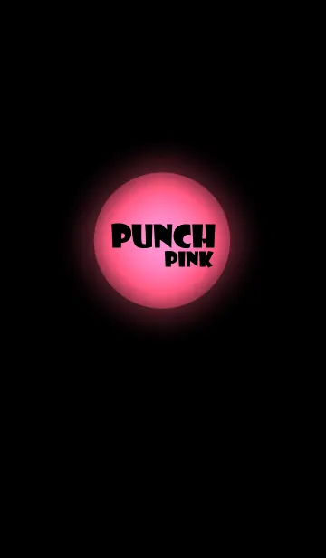 [LINE着せ替え] Simple Punch Pink Theme (jp)の画像1