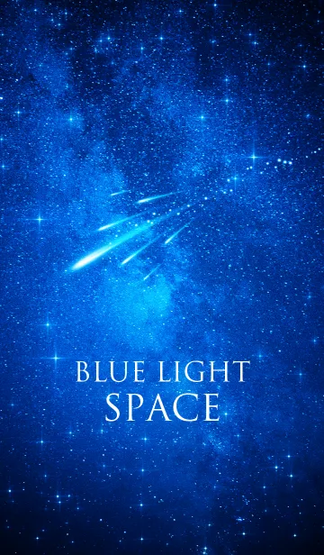 [LINE着せ替え] BLUE LIGHT SPACEの画像1