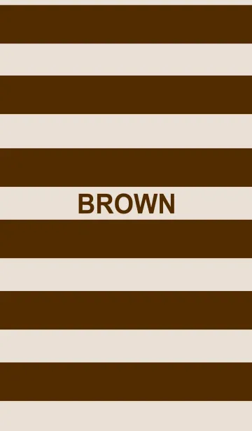 [LINE着せ替え] ブラウン＆ブラウン No.3の画像1