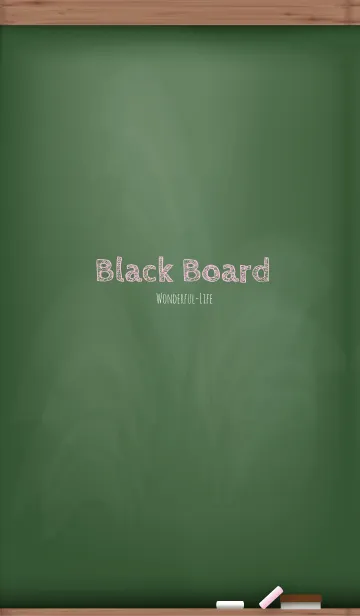 [LINE着せ替え] Simple blackboard.の画像1