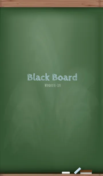 [LINE着せ替え] Simple blackboard 2.の画像1