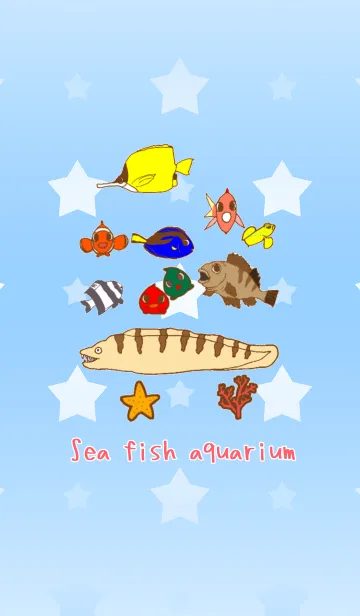 [LINE着せ替え] リトル・アクアリウムの画像1