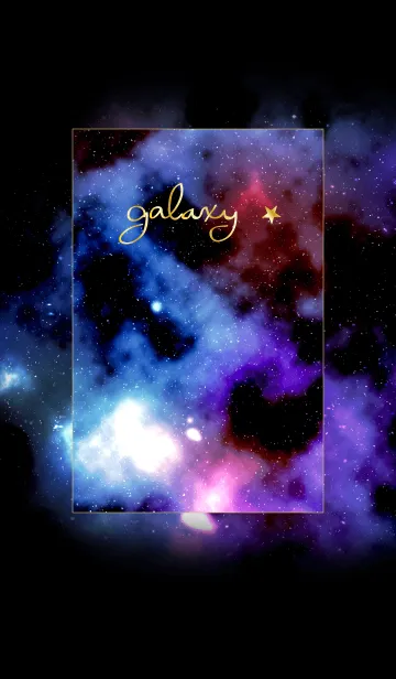 [LINE着せ替え] 銀河の着せかえ／galaxy 星の画像1