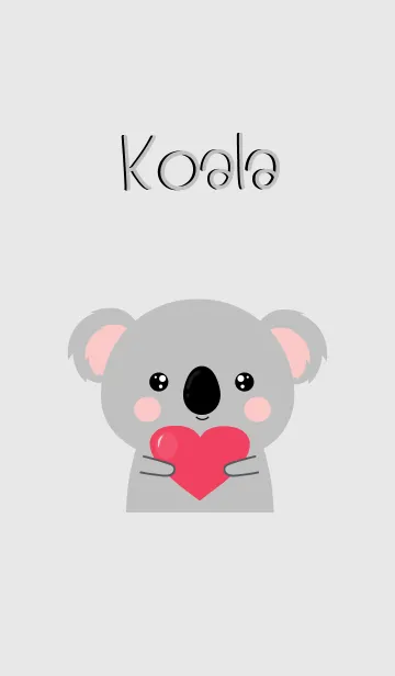 [LINE着せ替え] Simple Pretty Koala (jp)の画像1