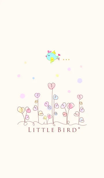 [LINE着せ替え] artwork_Little bird-5の画像1