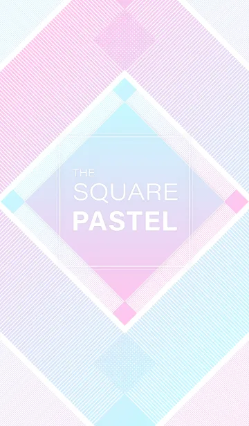 [LINE着せ替え] The square pastelの画像1
