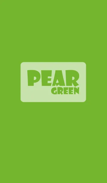 pear green theme (jp)の着せ替えメイン画像