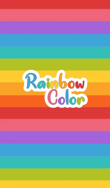 [LINE着せ替え] Rainbow Color Themeの画像1