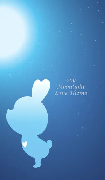 [LINE着せ替え] Moonlight Love Theme 2 - Boy -.の画像1