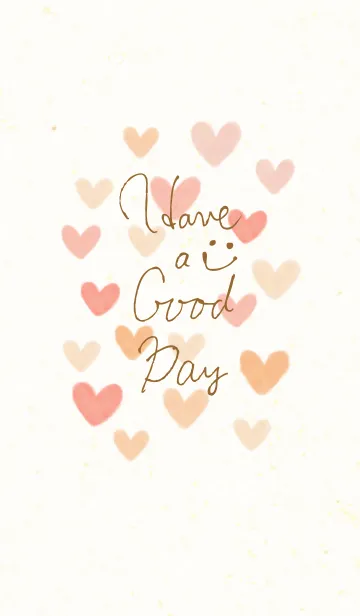 [LINE着せ替え] 大人スマイル-ハート24-の画像1